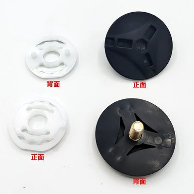 电动车摩托车头盔配件卡扣镜片固定螺丝儿童旋钮盖子安全帽兔耳朵