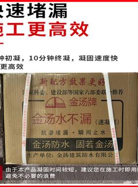 金汤水不漏快干水泥25KG