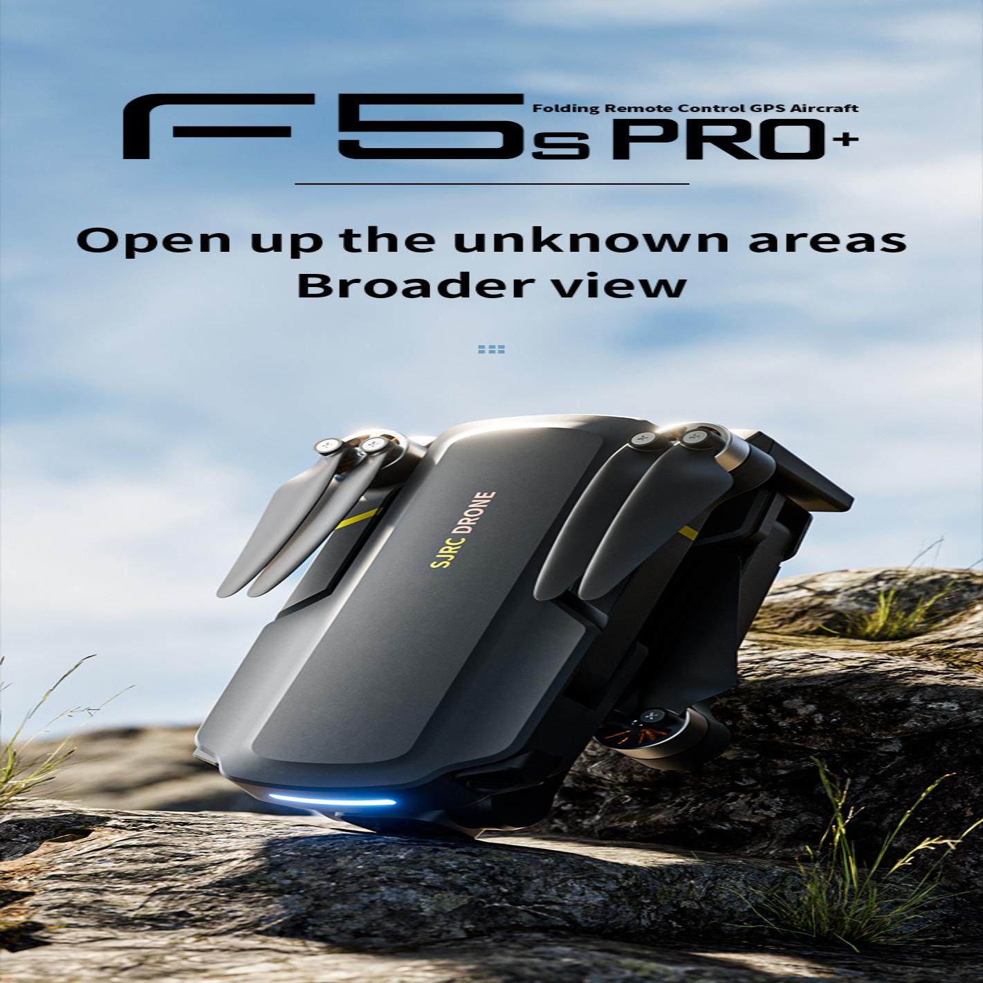 SJRC世季F5S PRO+ 数字图传3公里电子增稳两轴云台光流GPS无人机