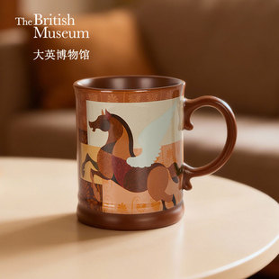 大英博物馆马年系列御梦驰飞复古陶瓷马克杯水杯咖啡杯新年礼物女