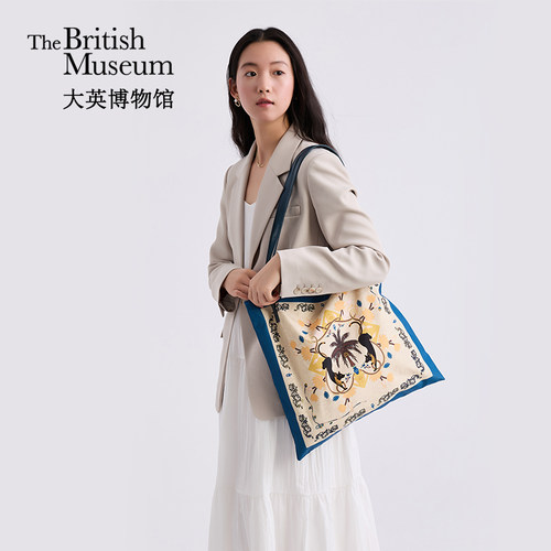 大英博物馆安德森猫系列印花包