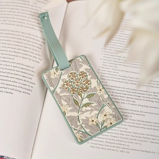 大英博物馆×VA博物馆威廉莫里斯茉莉草莓小偷行李牌挂件防丟行李