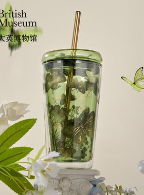 大英博物馆博物志系列双层玻璃杯