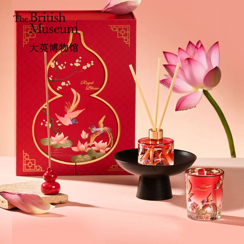 大英博物馆东方梦境系列无火香薰蜡烛线香礼盒送朋友结婚礼物,节庆用品/礼品,创意礼盒/礼品套组,淘宝优惠券,粉丝福利购,淘宝优惠卷