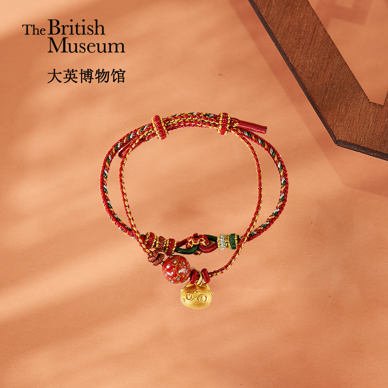 大英博物馆安德森猫和她的朋友们系列花嫁系列双联结好事成双手绳