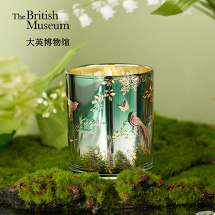 大英博物馆东方梦境系列喜鹊登枝单只香氛蜡烛送女友生日礼物女生