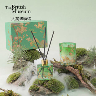 大英博物馆东方梦境系列喜登新枝香氛蜡烛散香礼盒香薰生日礼物女