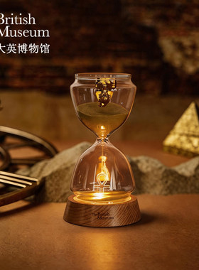 大英博物馆埃及系列拉美西斯安抚沙漏伴睡灯创意床头灯桌面摆件