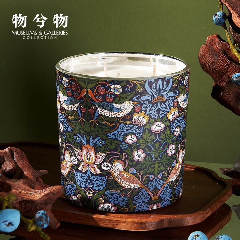 物兮物致敬大师系列草莓小偷蜡烛