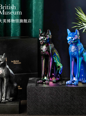 大英博物馆安德森猫复刻品摆件