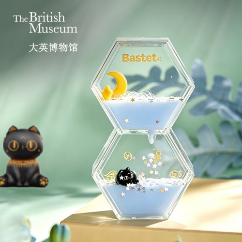 大英博物馆巴斯特流油沙漏摆件