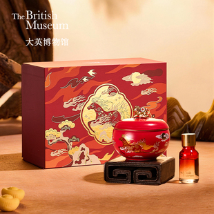大英博物馆新年系列驭梦驰光聚宝盆香薰晶石礼盒香氛马年礼物女