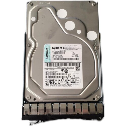 联想 IBM 00FN188 00FN189 2T SAS 3.5 7.2K 12G M5 X6 硬盘