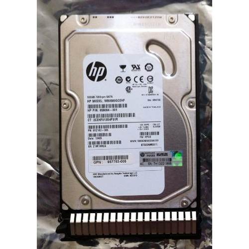 HP/惠普 658071-B21 658103-001 500G SATA 3.5 7.2K GEN8 硬盘
