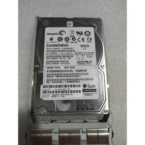 SUN 500GB 2.5寸 SATA硬盘542-0371 390-0492 390-0468 可带测报