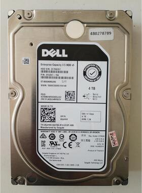 Dell/戴尔 4T SAS 3.5 12G 7.2K V5 05JH5X ST4000NM0295硬盘
