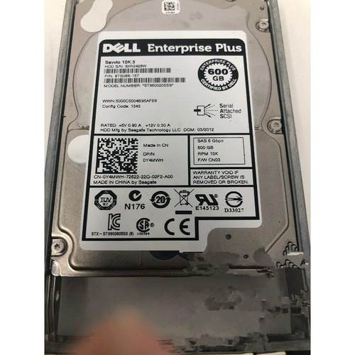DELL PS4000E PS4100X PS6110XV EQ存储硬盘600G 10K SAS 2.5 6GB