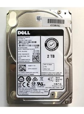 DELL ST2000NX0463 0TMVN7 2T 7.2K 2.5 SAS R620 R720 R730 硬盘