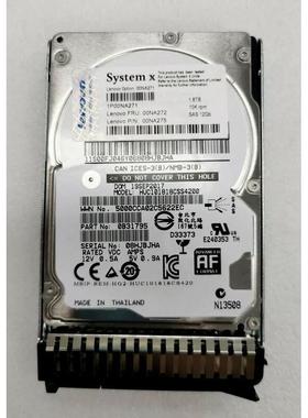 联想 X3650M5 X3850X6 1.8T SAS 12GB 10K 00NA271 00NA272 硬盘