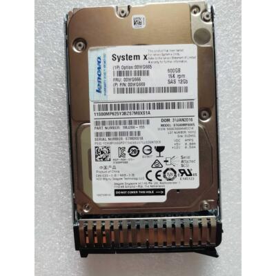 IBM X3650 M5 X3550 M5 X6硬盘 00WG665 00WG666 600G 15K SAS