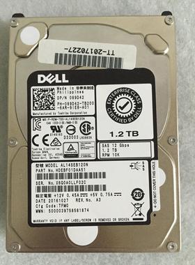 Dell/戴尔 AL14SEB120N 1.2T 2.5 10K 12G SAS 089D42 0KV02 硬盘