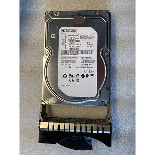 IBM 00Y2425 3T 7.2K SAS 3.5 硬盘 ST3000NM0023 00Y2425 Y2425