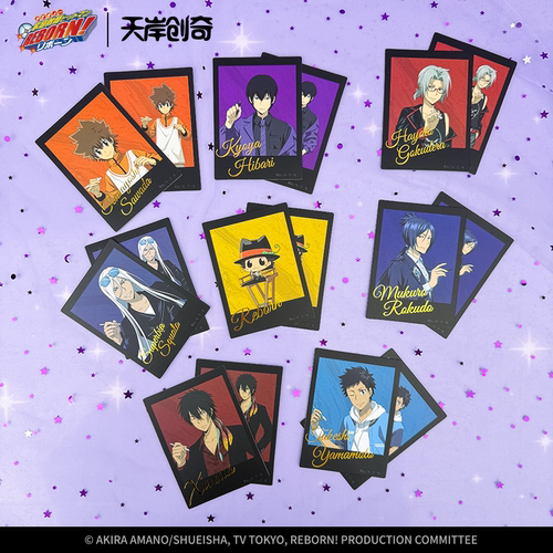 天岸创奇 家庭教师HITMAN REBORN!闪耀星路系列拍立得盲盒