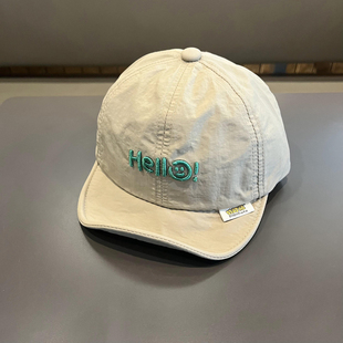 儿童帽子春秋ny软顶遮阳防晒帽男女童棒球帽la潮牌小孩宝宝鸭舌帽