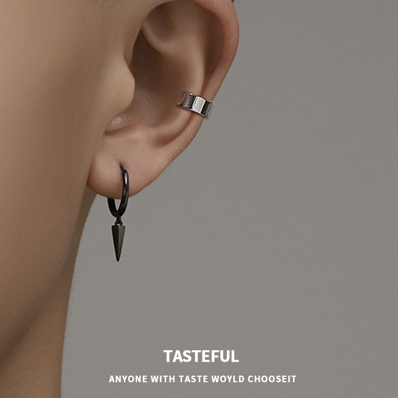耳环男ins嘻哈街头小众设计感