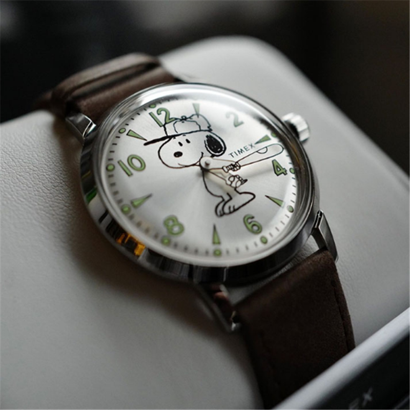美国代购timex x peanuts天美时闺蜜史努比花生联名款男女手表