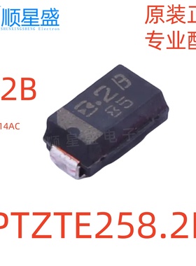 5个 丝印8.2B PTZTE258.2B PTZ8.2B SMA 8.2V 原装贴片稳压二极管