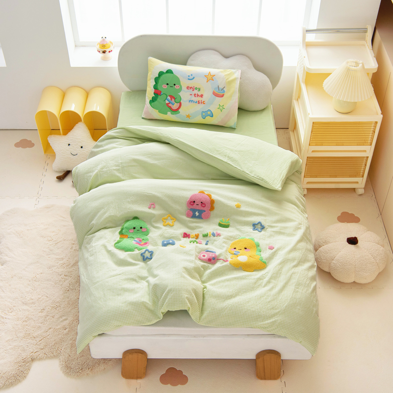 老師推薦純棉幼兒園被子三件套