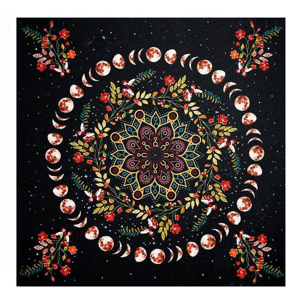 60×60小尺寸桌布 卧室客厅书房装饰壁毯 跨境热卖背景墙挂画布,居家布艺,挂毯/壁毯,淘宝优惠券,粉丝福利购,淘宝优惠卷