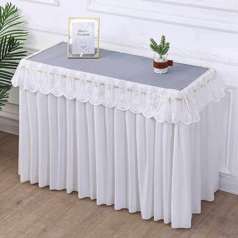 老式缝纫机套罩家用防尘布艺长方形长条桌围裙展会供桌布盖布盖巾,居家布艺,桌布,淘宝优惠券,粉丝福利购,淘宝优惠卷
