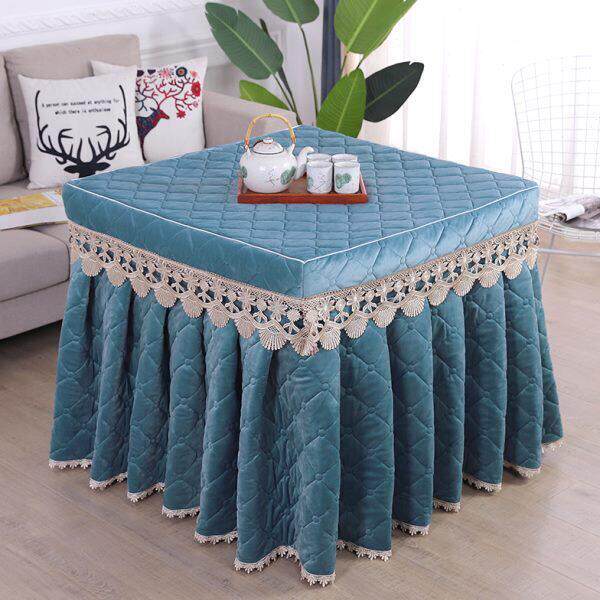 电暖桌桌子罩加厚取暖火烤罩家用电炉烤火炉被炉电暖桌布正方形套