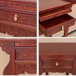 香盒家现代简约新中式风格佛坛祭拜财神供香贡桌实木供桌供桌