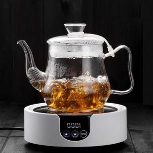 孟瀚玻璃壶电磁炉煮茶壶家用过滤泡茶壶电陶炉烧水壶加厚耐热茶壶