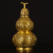 精工八卦葫芦摆件办公室客厅玄关装 饰工艺品乔迁开业礼物