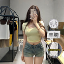 李李服饰辣妹低腰牛仔裤自然丰胯2026夏季新款提臀百搭牛仔短裤女