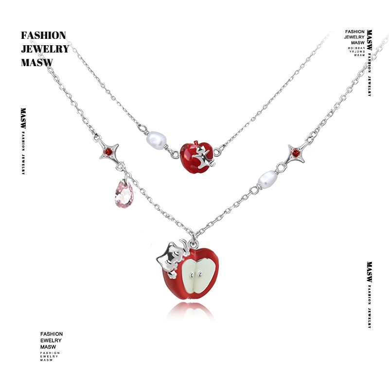 MASW麻秀原创设创意童趣项链