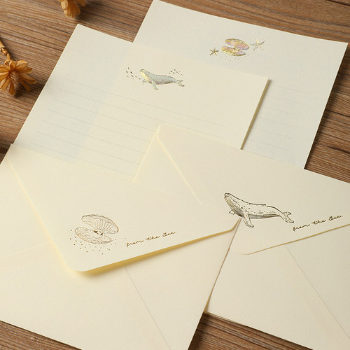 创意动物烫金信封多款选