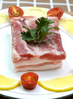 金锣黑猪五花肉国产猪肉食材猪