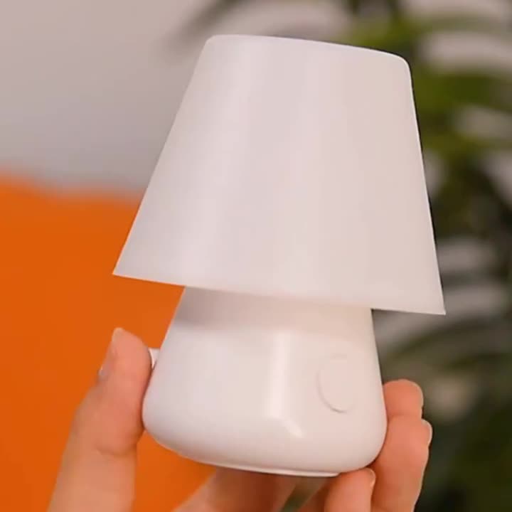 新款蘑菇小夜灯智能语音