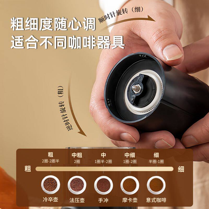 咖啡豆研磨机可水洗粗细