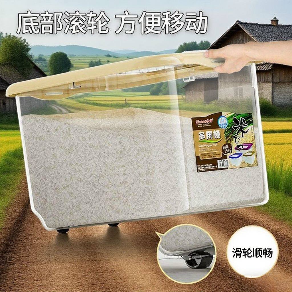 装米桶家用50斤米缸储米