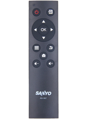 原装三洋电视机AQ-507A遥控器32CE1270D1 39CE1270D1 43CE1271D1 32/42/48CE3210D 43/49CE1831D2