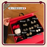 Изысканные серьги на день Святого Валентина для друга, подарочная коробка, подарок на день рождения, изысканный стиль