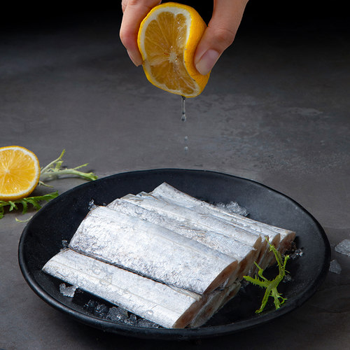 鲜到鲜得舟山带鱼350g*5包去头去尾切段不包冰