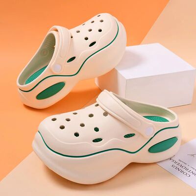 Women's Summer Thick-Soled Heightening Toe-Cap Sandals for O