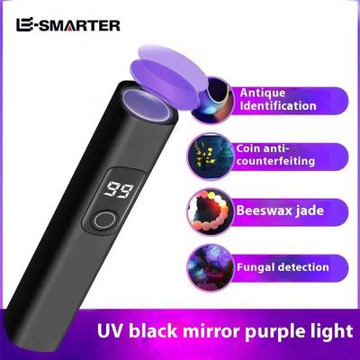 365NM Purple Light Lamp UV Fluorescent Agent Detection USB C